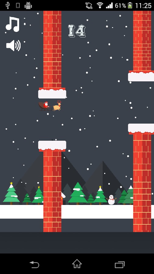 Flappy Papa – Merry Christmas截图3