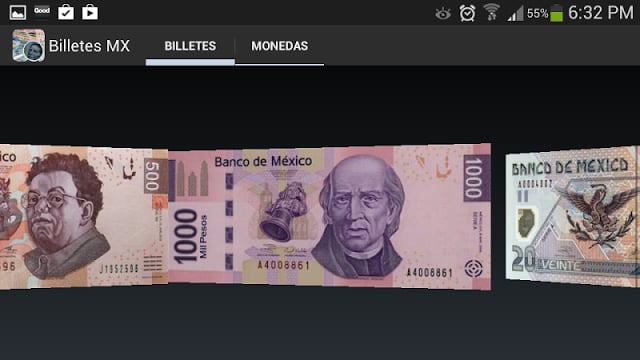 Billetes Monedas MX截图2