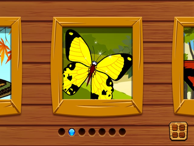 Butterfly jigsaw kids games截图9