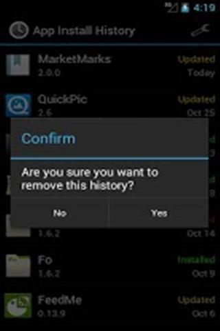 App Install History截图5