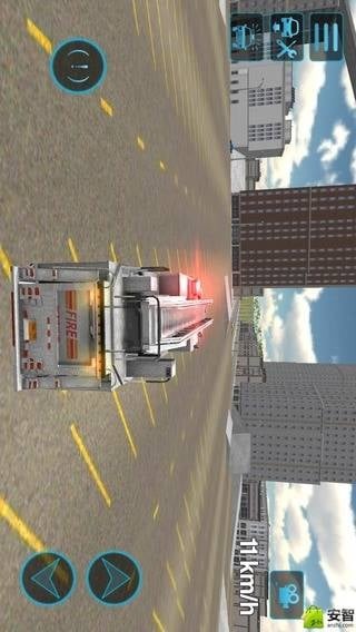 消防卡车驾驶3D截图4