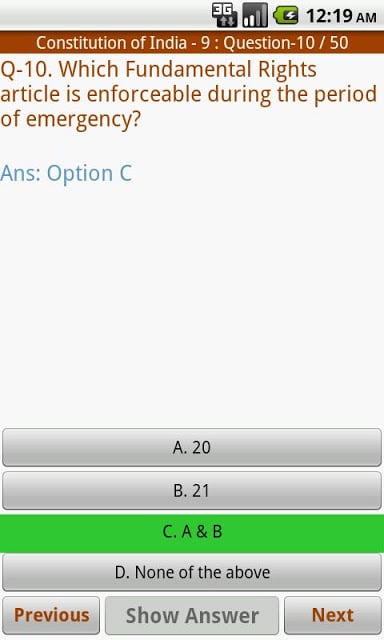 Indian Constitution截图3