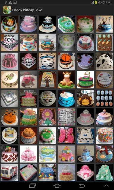 Happy Birthday Cake Designs截图4