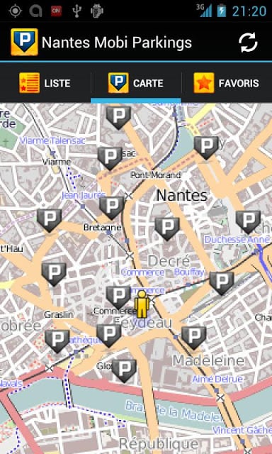 Nantes Mobi Parkings截图5