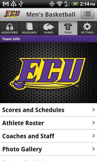 ECU Pirates Sports截图8