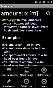 French English Dictionary截图