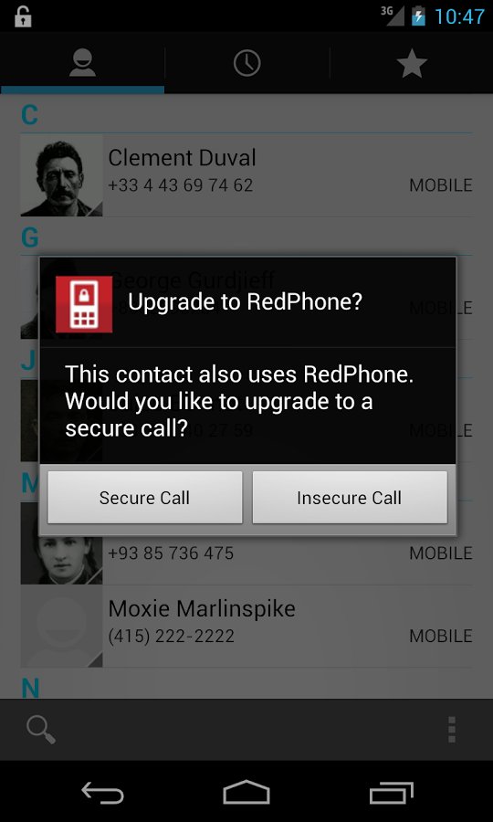 RedPhone :: Secure Calls截图5