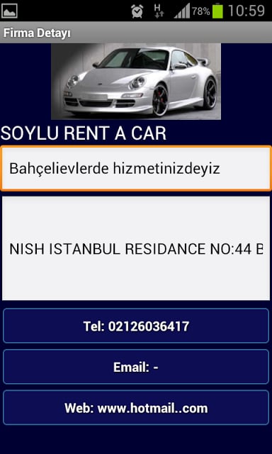 Rent a car cepte截图6