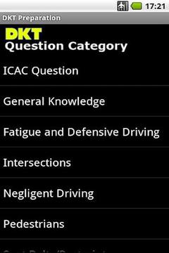 AU Driver Knowledge Test截图
