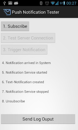 Push Notification Test截图3