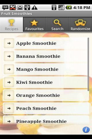 Fruit Smoothies截图3