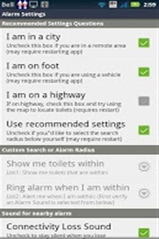Toilet finder and nearby alarm截图4