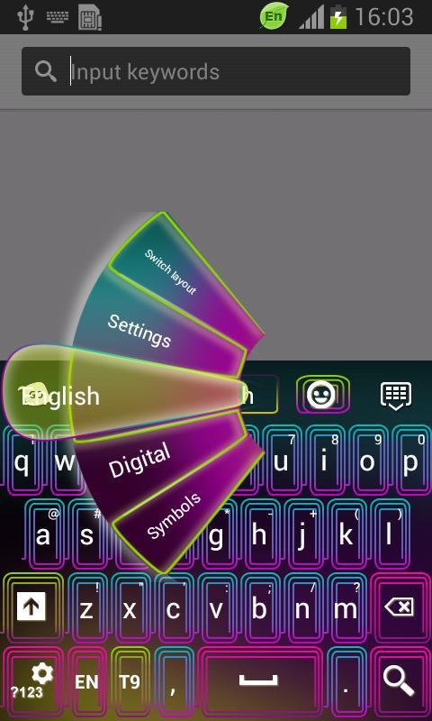 Electric Feel Neon Keyboard截图3