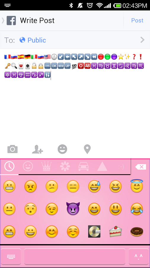 Emoji Plugin for Keyboard截图8