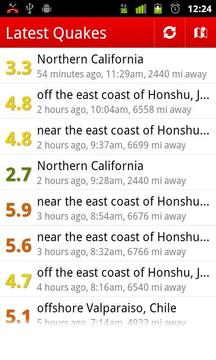 最新震况 Latest Quake截图