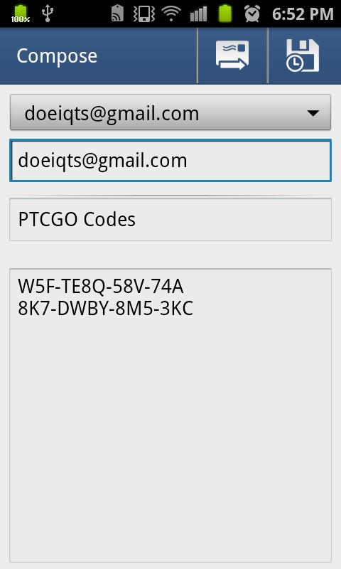 PTCGO Code Scanner截图2