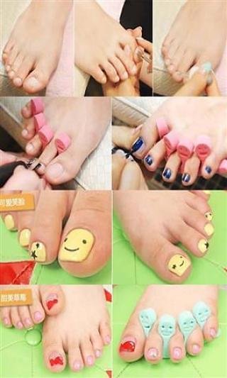 脚指甲设计 Toe Nail Design -Fashion Salon截图3