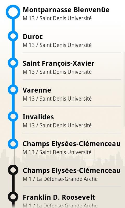 Paris metro subway guide截图3