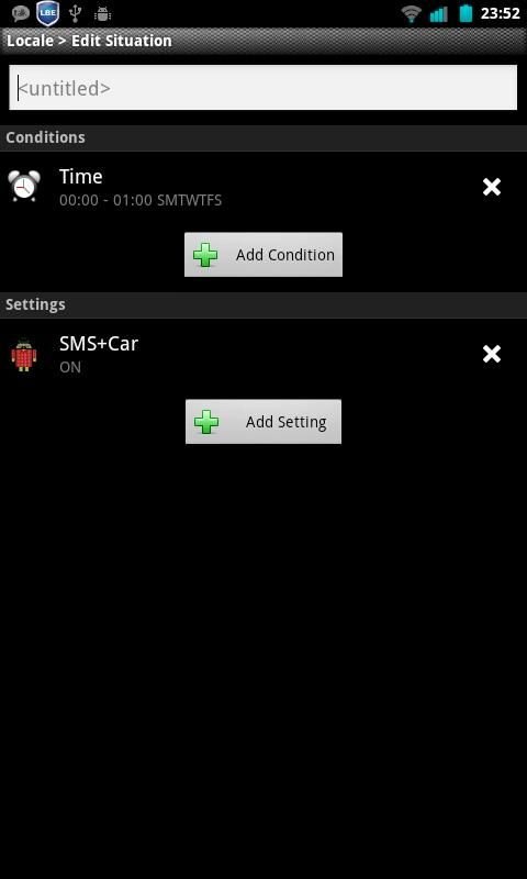 SMS+Car Locale / Tasker Plugin截图4