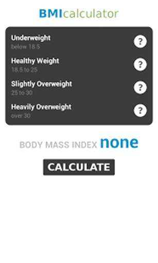 BMI (Body Mass Index) Calculator截图3