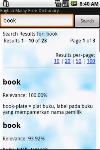 Free English Malay Dictionary截图2