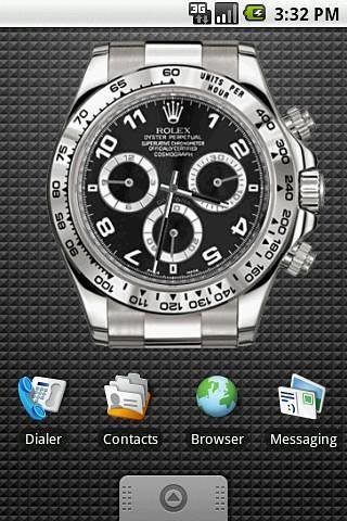 Rolex Black Large Widget 4x3截图2