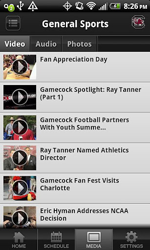 South Carolina Gamecocks Sport截图1