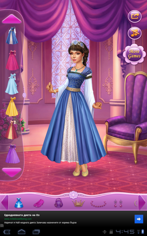 Dress Up Princess Thumbelina截图1