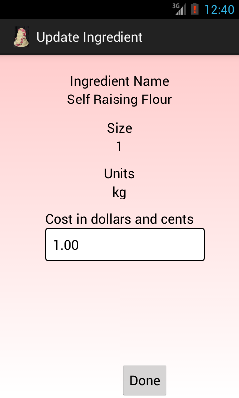 Cake Decorating Calculator FREE截图6