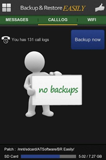 Backup Contact and SMS截图4