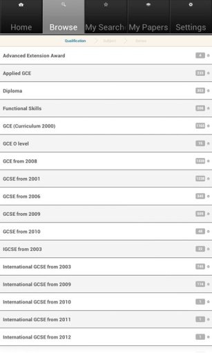 Edexcel Past Papers截图3