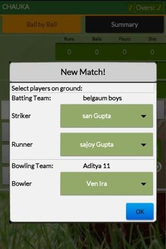 Chauka Cricket Scorer截图3