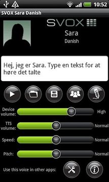 SVOX Danish/Danske Sara Trial截图
