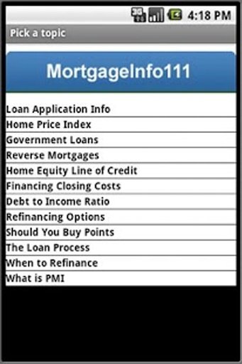 Mortgageinfo111截图4