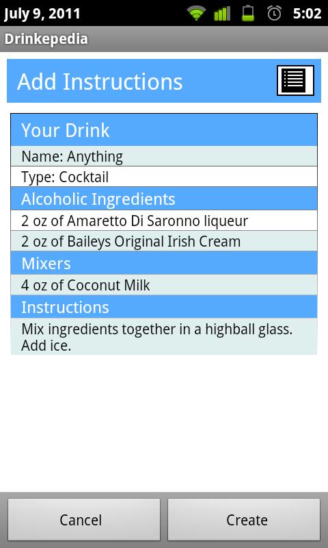 Drinkepedia: Drink Recipes截图6
