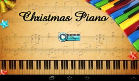 piano with Christmas Music截图2