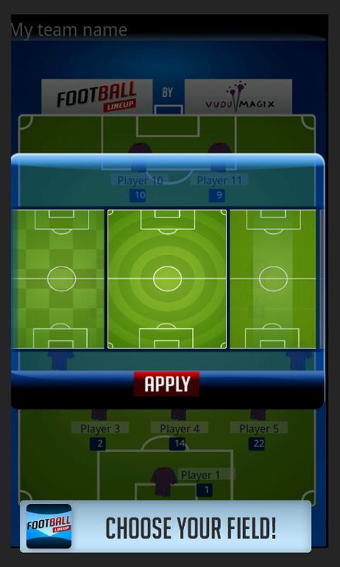 Football LineUp Free截图3