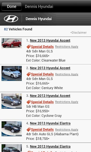 Dennis Automotive DealerApp截图4