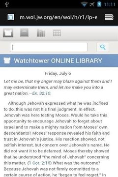 Watchtower Library Shortcut截图
