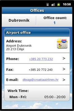 Croatia Air截图