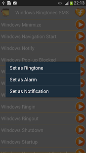 Windows Ringtones SMS Sounds截图1