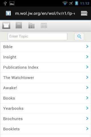 Watchtower Library Shortcut截图4