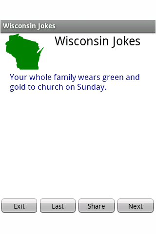 Wisconsin Jokes截图1