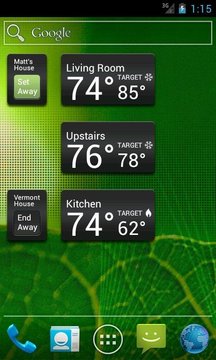 SolarCity Smart Thermostat截图