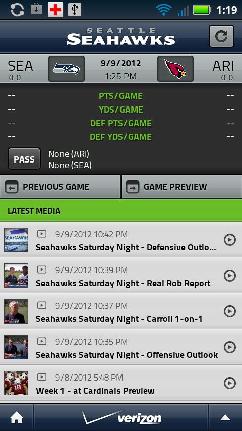 Seattle Seahawks Mobile截图6