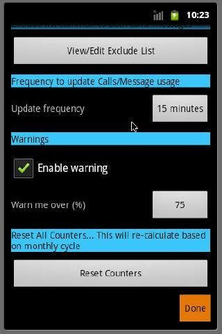 Call Watcher (Calls Usage)截图3