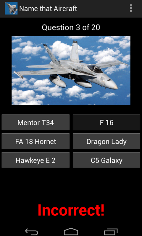 Name that Aircraft截图1