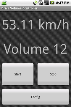 Driving Volume Controller截图