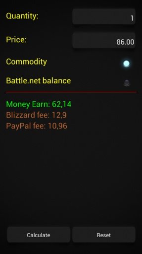 Diablo Auction fee calc.截图1