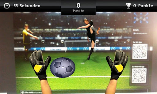 Fu&szlig;ball AR von Gelbe Seiten截图3